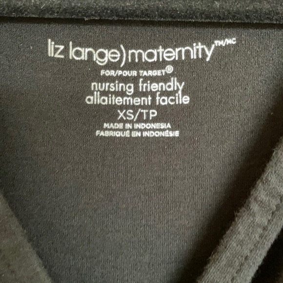 Liz Lange maternity and nursing black dress XS - Picture 8 of 10